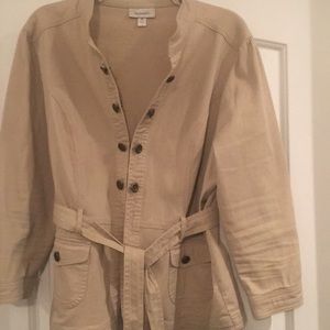 Dressbarn khaki jacket